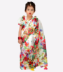 Chanderi Silk Floral Baby Ready Saree
