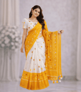 Exclusive Boishakh Saree – Premium Digital Print Silk