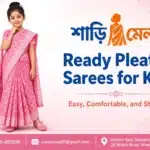 ready pleated saree